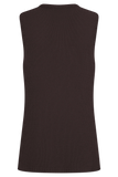 Malani Knit Top With Hardware Chocolate