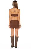 Foxy Brown Chain Detail Mini Dress