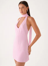 Float Away Mini Dress Pink