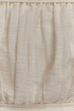 Scottie Shirred Linen Bandeau Oat Marle