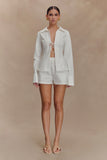 Annalee Cotton Shorts White