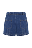 Meadow Denim Shorts Dark Blue