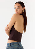 Jonna Top Chocolate