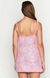 Penny Lane Pink Sequin Mini Dress