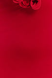 Allegra Off Shoulder Ruffle Midi Dress Ruby