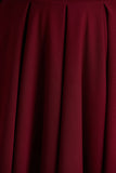 Isabella Burgundy Bardot Neck Midi Dress
