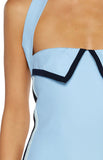 Sylas Light Blue Micro Mini Dress
