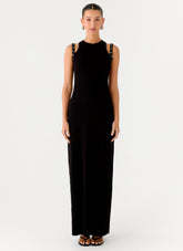 Rockstar Maxi Dress Black