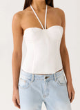 Jayne Top White