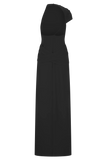 Analia Chiffon Maxi Dress Black