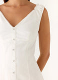 Drift Mini Dress White