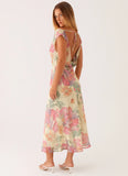 Role Model Maxi Dress Yellow Peony