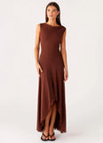 Danika Maxi Dress Chocolate