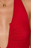 Raymin Red Maxi Dress