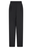 Olie Barrel Leg Suiting Pants Black