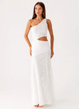 More Than Maybe Maxi Dress White