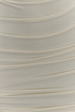 Camila Ruched Halter Midi Dress Ivory