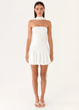 Ros Mini Dress White
