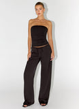 Deacon Low Rise Pants Black