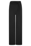 Ramona Modal Straight Leg Pant Black