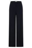 Dewi Wide Leg Modal Pants Black