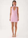 Float Away Mini Dress Pink