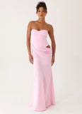 Emory Corset Maxi Dress Pink