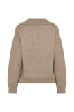 Luca Knit Jumper Beige Marle