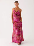 Fantasy Maxi Dress Lavender Lagoon