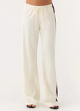 Deacon Low Rise Pants Bloom Stripe