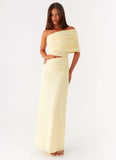 Gillian Maxi Dress Yellow