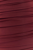 Hayden Long Sleeve Plunge Maxi Dress Wine
