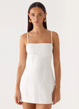 Second Sun Mini Dress White