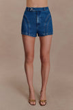 Meadow Denim Shorts Dark Blue