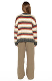 Sicily Multi Stripe Oversized Sweater