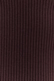 Natalya Ribbed Knit Cami Top Dark Chocolate