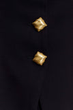 Christel Suiting Fitted Blazer Black