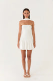 Ros Mini Dress White