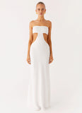 Kiss Me Cut Out Maxi Ivory