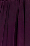 Erina Slinky Open Back Top Aubergine
