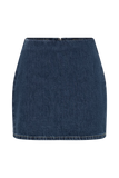 Ellie Denim Mini Skirt Dark Blue