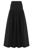 Autumn Maxi Skirt Black