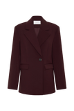 Mateo Oversized Blazer Mahogany