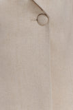 Martine Short Sleeve Linen Top Natural