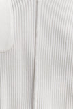 Bianka V Neck Knit Jumper Off White