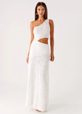 More Than Maybe Maxi Dress White
