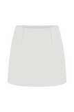 Gina Suiting Mini Skirt Ivory