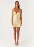 Remy Mini Dress Yellow