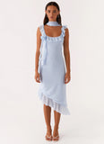 Fariday Midi Dress Blue