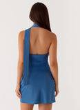 Kennee Mini Dress Washed Navy